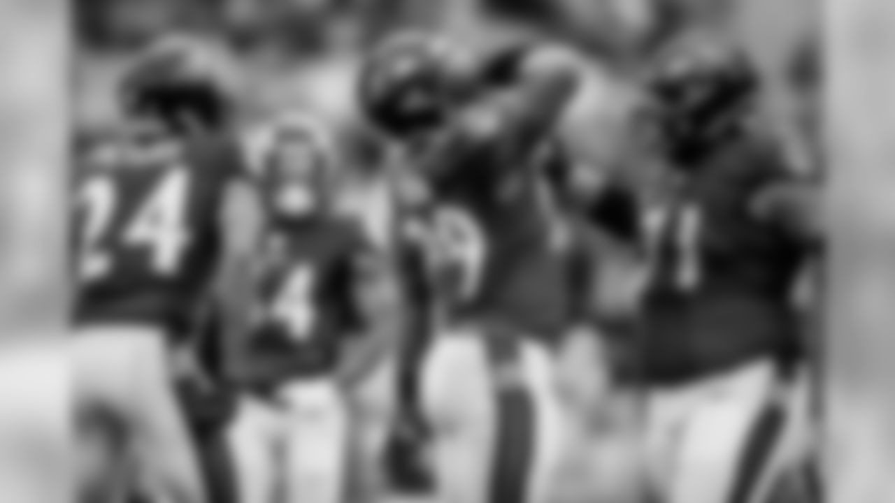 The Baltimore Ravens defeated the Houston Texans by a score of 41-7 at M&T Bank Stadium on November 17, 2019 in Baltimore, MD.