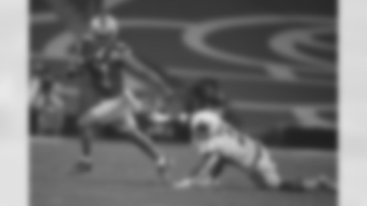 WR Jaxon Smith-Njigba, Ohio State
A hamstring injury limited Smith-Njigba to five catches last year, yet he could still be the first wide receiver drafted. That's how talented he is, and it seems likely he'll be gone before No. 22.