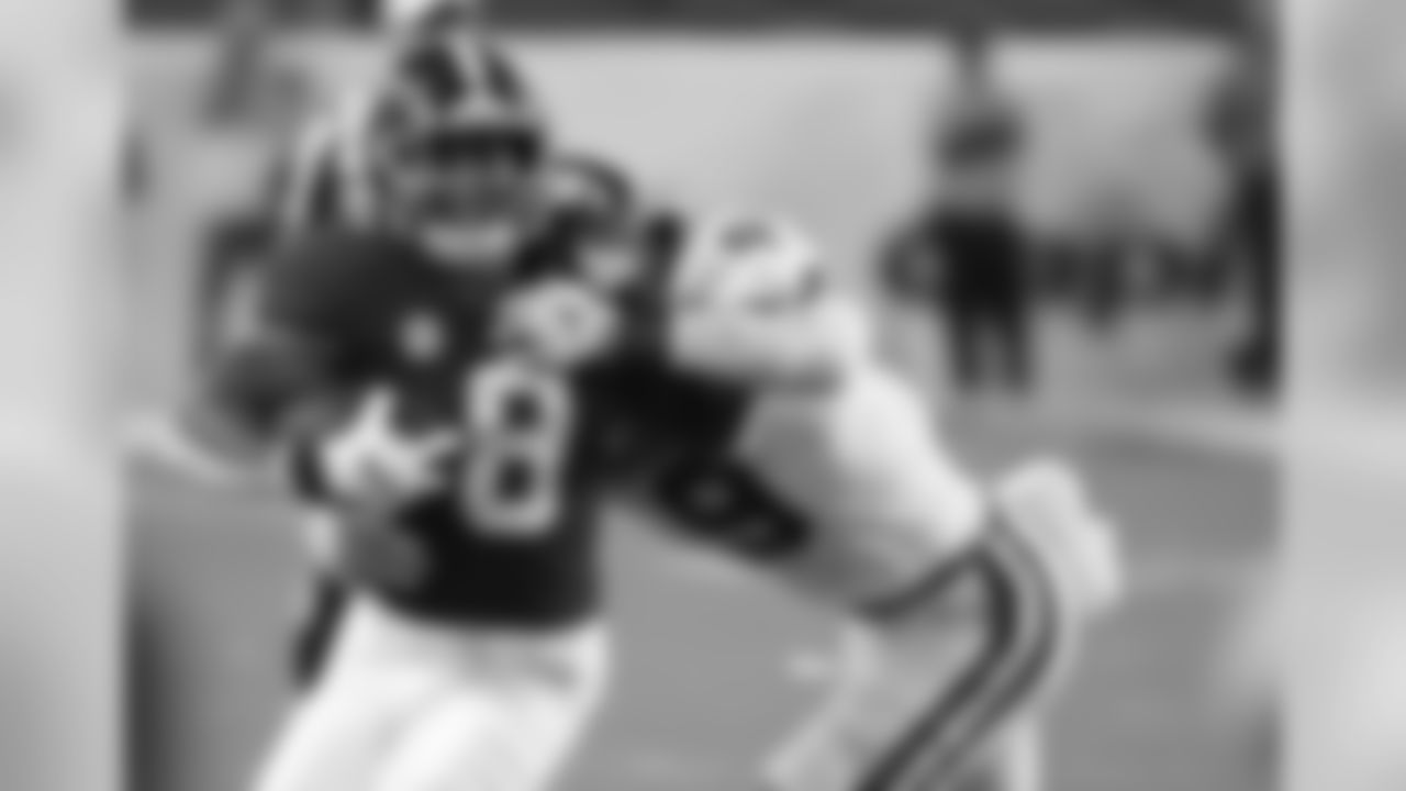 RB Josh Jacobs, Alabama
Jacobs is reportedly dealing with a groin injury which will drop him from some Combine drills. Still, one of the players most often mocked to the Ravens will get a lot of attention. He wasn't Alabama's leading rusher last year, yet could be the first running back off the board.