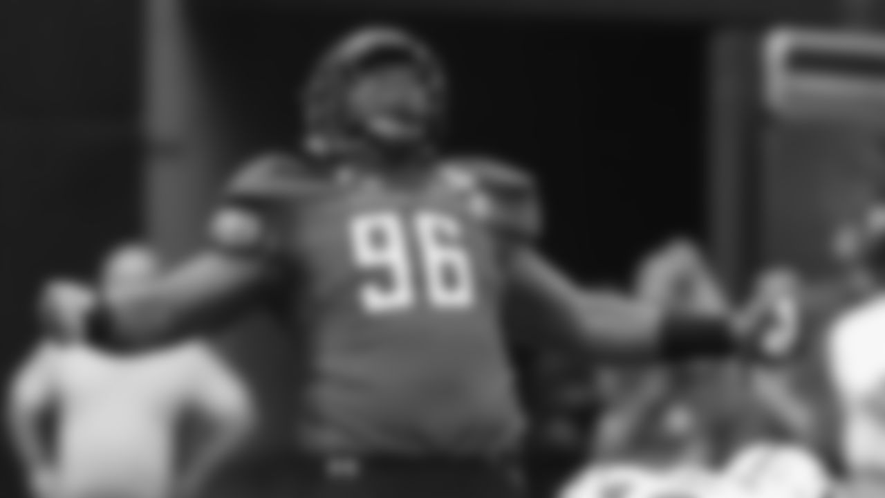 DL Broderick Washington
Washington's versatility is one of his greatest attributes, and what could earn him some defensive reps as a rookie. The Ravens like to keep their defensive linemen fresh, so Washington could be included in sub-packages if he proves himself in training camp.
