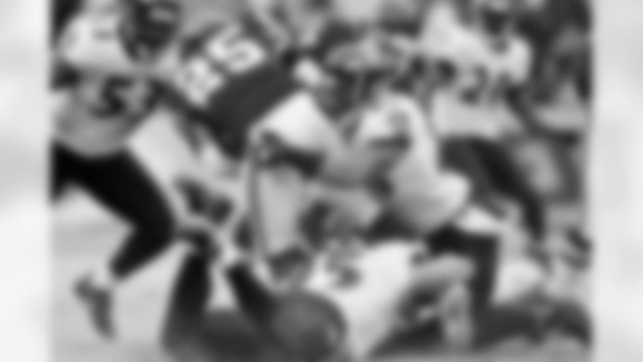 Images from the Ravens' 30-7 win over the Kansas City Chiefs in the Wild Card round of the 2010 playoffs at Arrowhead Stadium. The Ravens' defense forced five turnovers and quarterback Joe Flacco threw for 265 yards and two touchdowns in Baltimore's fourt