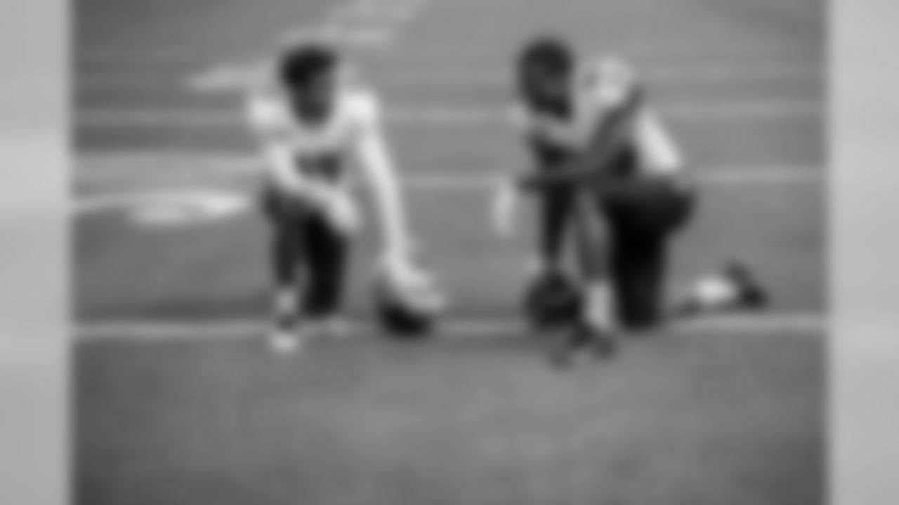WRs Marquise Brown and Miles Boykin
