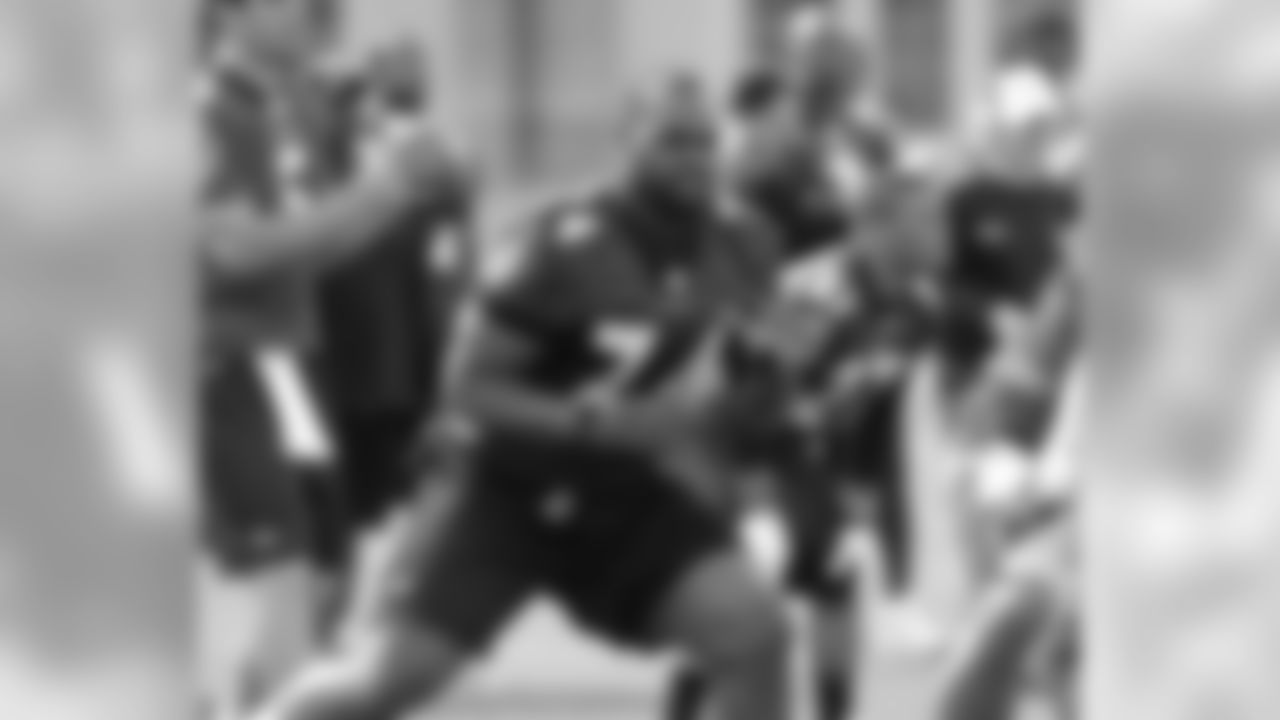 The Ravens hold their first mandatory mini-camp of 2009 at their Owings Mills Training Facility in May 2009.