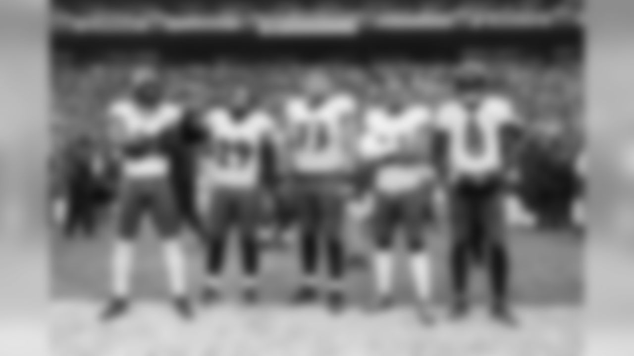 CB Marlon Humphrey, S Earl Thomas III, G/T Marshal Yanda, S Chuck Clark, QB Lamar Jackson