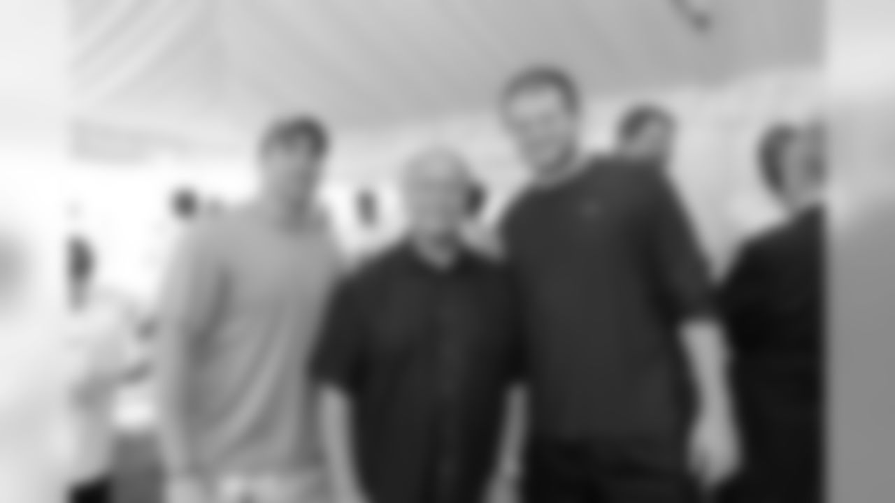 On Wednesday, June 13, 2012, J.O., Siragusa, Rice, Lewis, Stover and more came to celebrate the careers of equipment manager Ed Carroll (23 years) and head trainer Bill Tessendorf (38 years).
