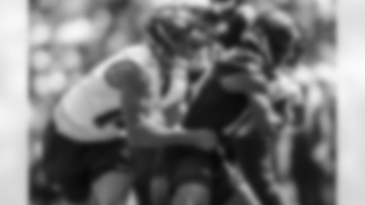 S Kyle Hamilton
Hamilton has looked at ease in his transition to playing a deeper safety role. He's been a daily tough matchup for tight end Mark Andrews and registered a couple interceptions.