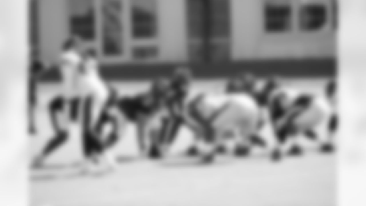 Players at line of scrimmage