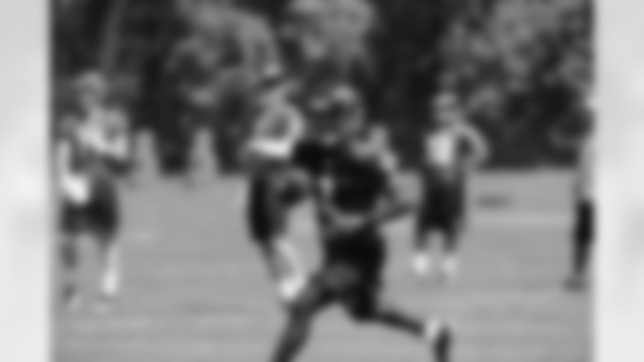 The Ravens hold a passing camp at their Owings Mills training facility in May 2009.