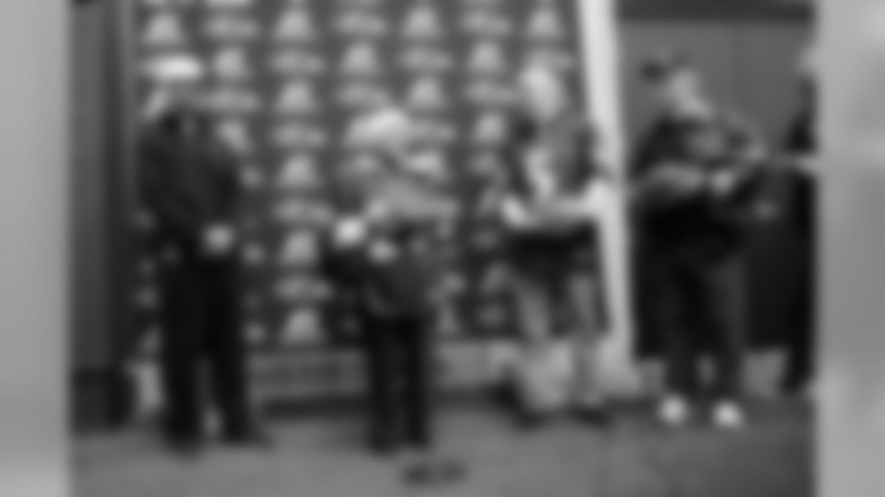 After the 20-14 win over the Cleveland Browns on December 24, 2011, the Baltimore Ravens became undefeated at home, 8-0, for the first time in franchise history. Head Coach John Harbaugh presented the winning game ball to the Ravens' fans. Long time seaso
