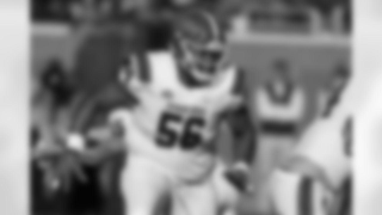 G O'Cyrus Torrence, Florida
The biggest draw with Torrence is that he has the potential to start as a rookie. The Ravens have several candidates vying to replace Ben Powers (Broncos), but the starting left guard spot is open.