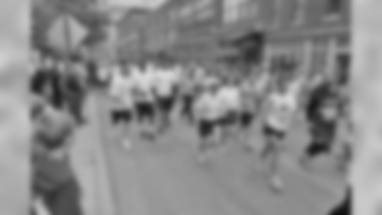 The 5K Fun Run was held to support Brigance's Brigade, the foundation created by longtime Baltimore football fixture O.J. Brigance who is currently fighting amyotrophic lateral sclerosis (ALS).