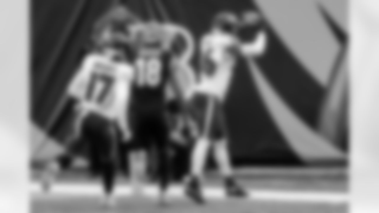 Baltimore Ravens S Chuck Clark (36) intercepts the ball against the Cincinnati Bengals on January 3, 2021 at Paul Brown Stadium