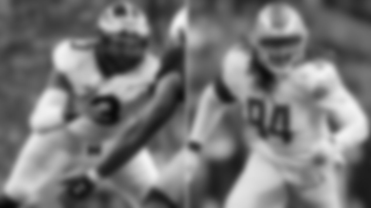 Rashan Gary, Michigan – Ezekiel Ansah
Zierlein's Scouting Report: Five-star defensive end prospect coming into Michigan who leaves with those same five-star traits and loads of potential but a lack of development in key areas. Gary is a face-up rusher who seems content to hit tackles with bull-rush attempts rather than working the edges. He's explosive out of the blocks and in closing to the quarterback, and is just waiting for hand development and additional rush moves. His size, strength and motor could make him a plus run defender in short order. He has elite potential if a defensive coordinator can harness the energy and focus his approach.
