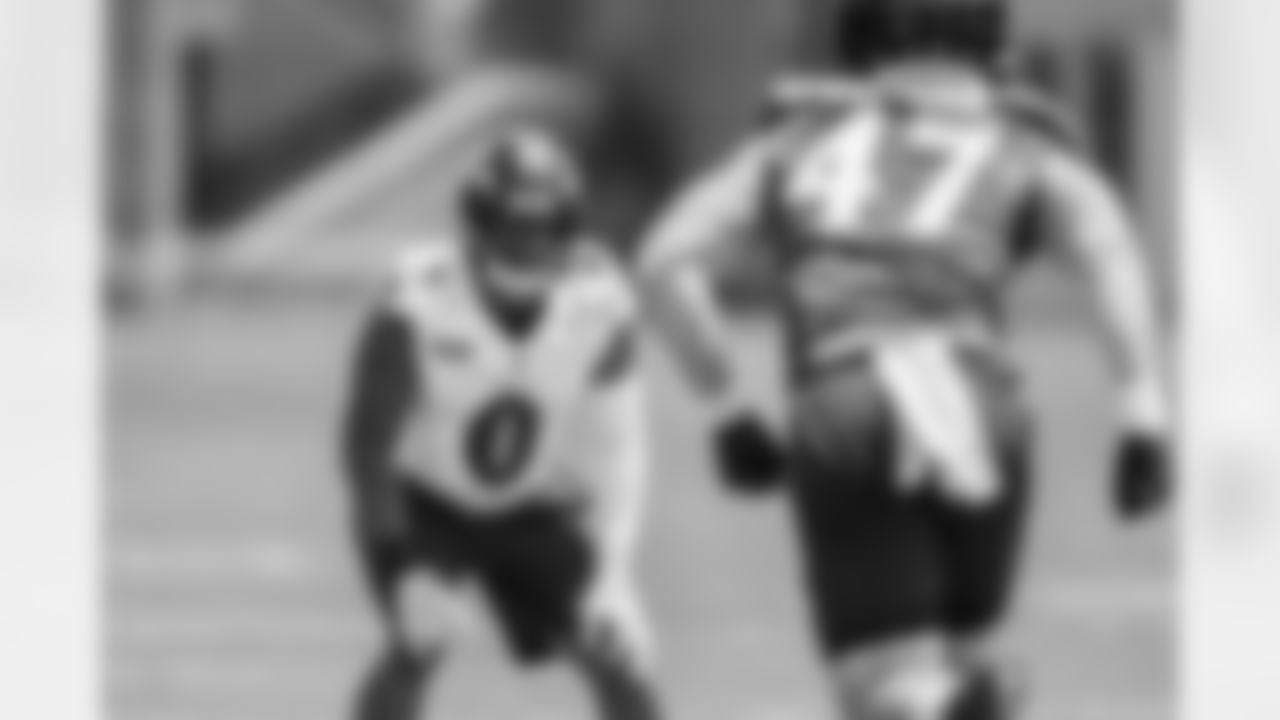 ILB Roquan Smith
Smith sent a message in practice this week with a few pad-popping hits. The leader in the middle of Baltimore's defense looks like he's also improved in coverage, something he said he focused on this offseason.