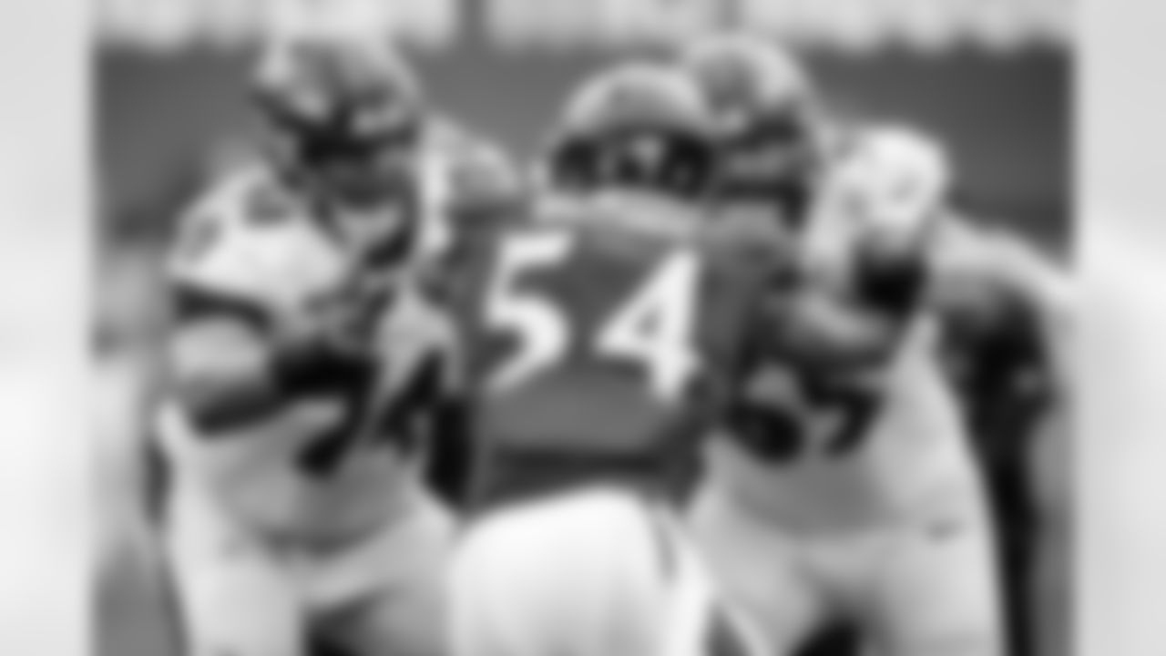 OL Tyre Phillips
Phillips' ability to play both tackle or guard on either side is valuable, whether he's a starter or backup. With several offensive linemen battling injuries and still not 100 percent, Philips could get plenty of reps this preseason and wants to show he's improving as a second-year offensive lineman with versatility.