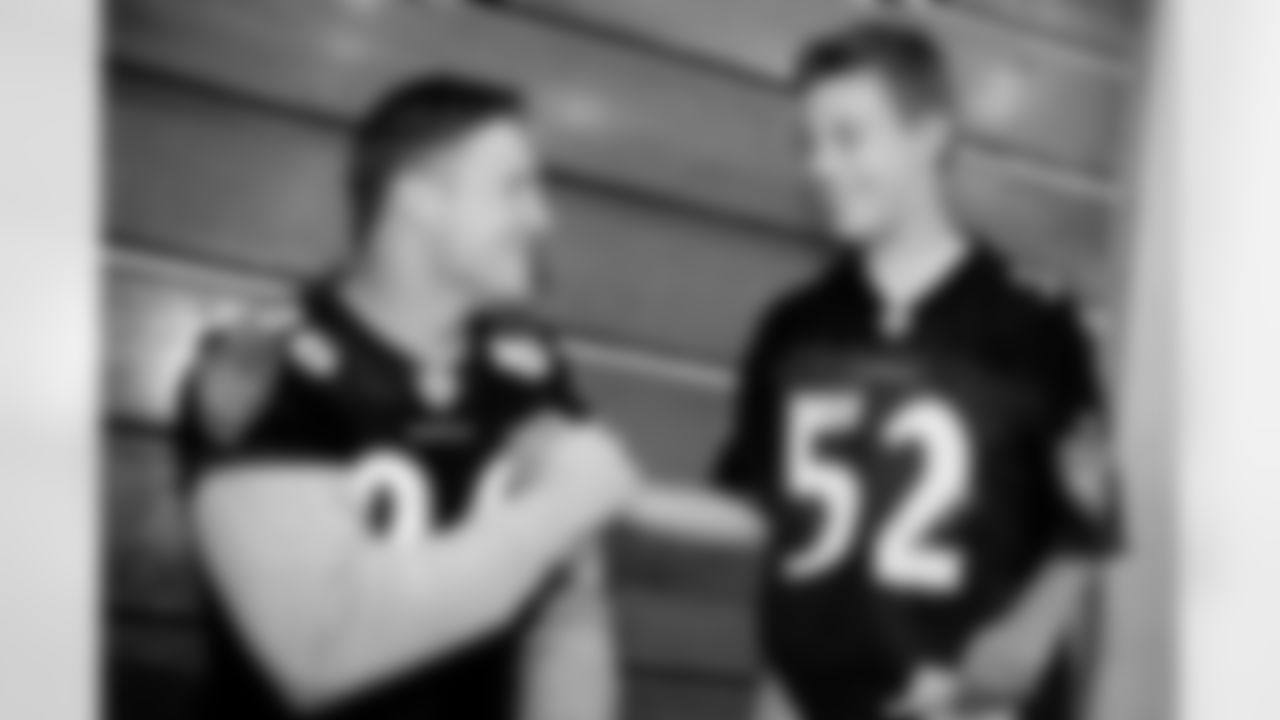 Todd Heap launched the What Moves U program at Severna Park Middle School in October 2008.