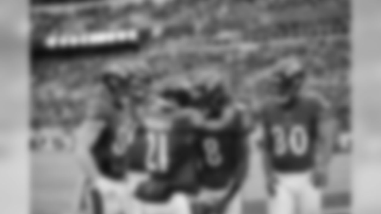 TE Hayden Hurst, RB Mark Ingram II, QB Lamar Jackson, WR Miles Boykin