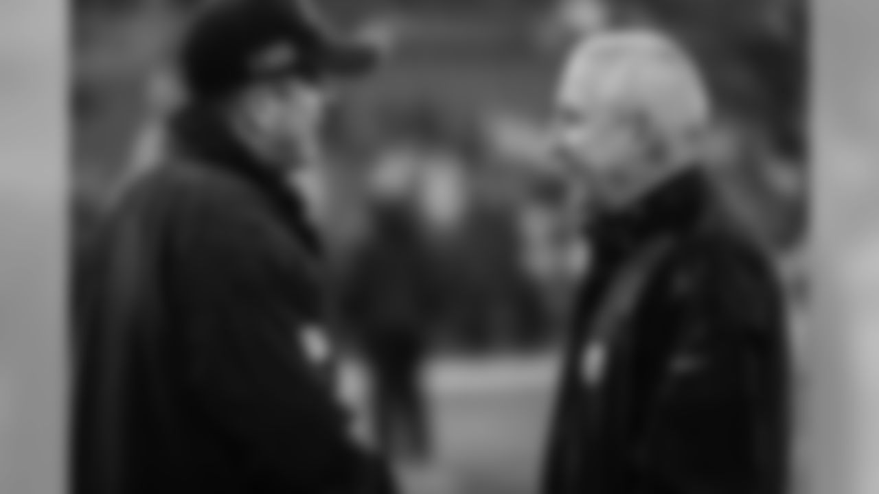 Head Coach John Harbaugh, Steelers Special Teams Coordinator Danny Smith