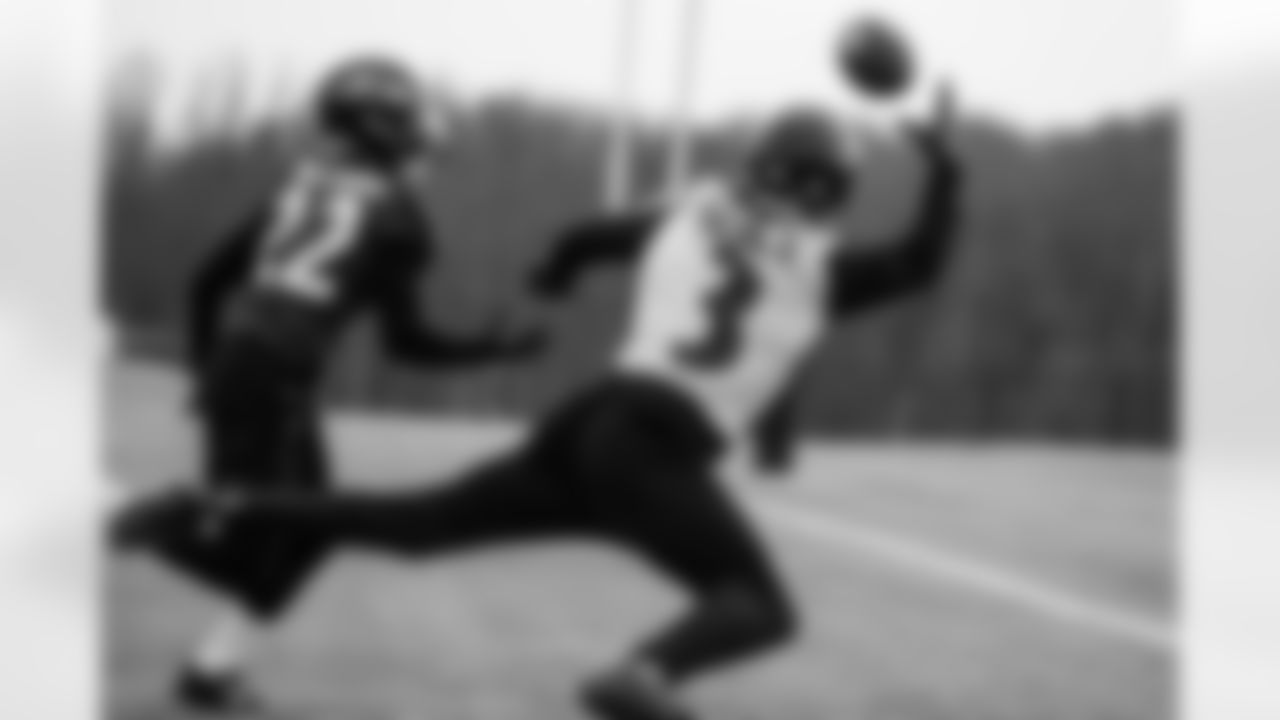 The Baltimore Ravens held practice on Wednesday, January 11, 2023 at the Under Armour Performance Center in Owings Mills, MD.