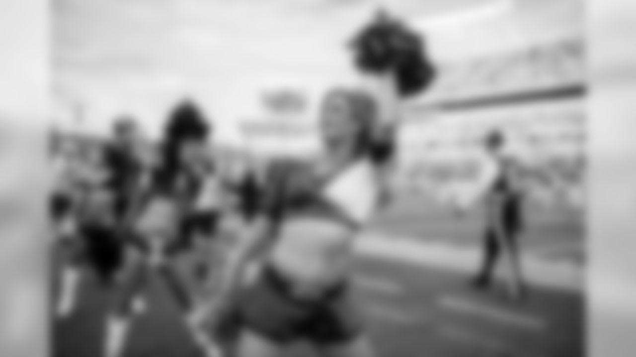 Baltimore Ravens Cheerleader Brittany B. at the 2020 Pro Bowl game, Sunday, Jan. 26, 2020 in Orlando, Fla.