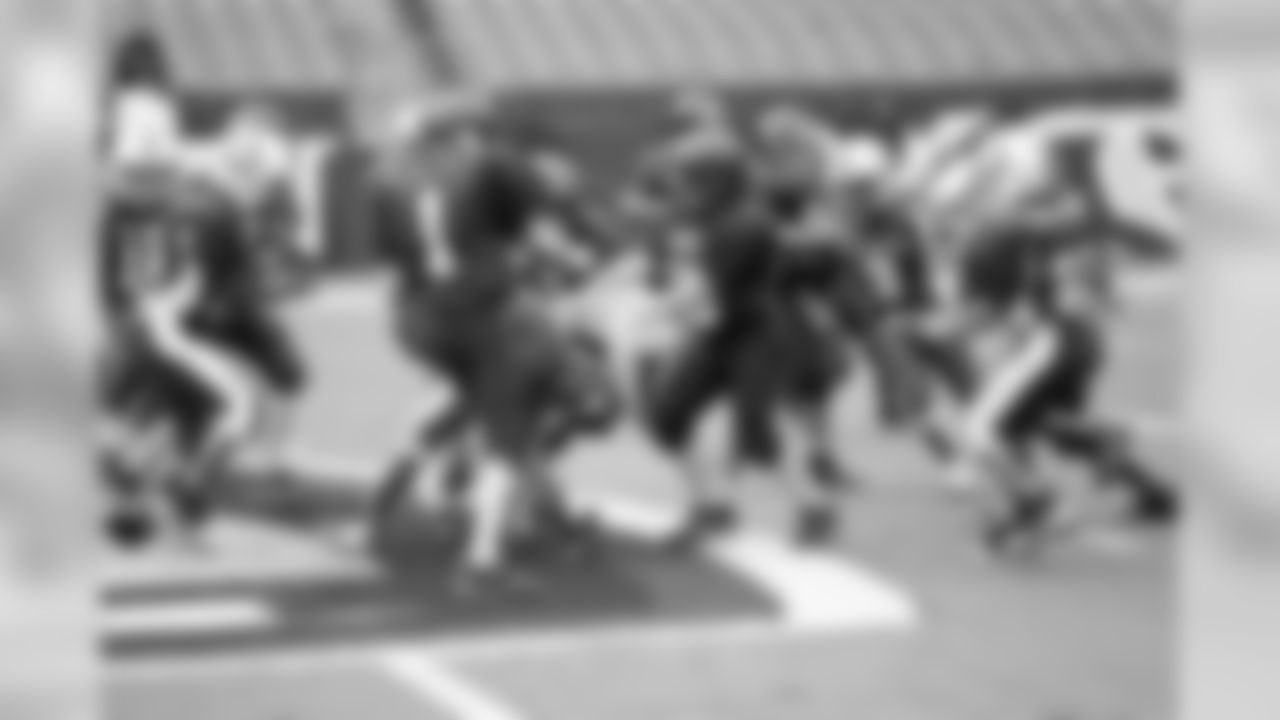 On Saturday, August 23rd in celebration of USA Football's Play Football campaign, four local youth football teams participated in scrimmages at M & T Bank Stadium. (Photos courtesy of of Robert Bartlett)