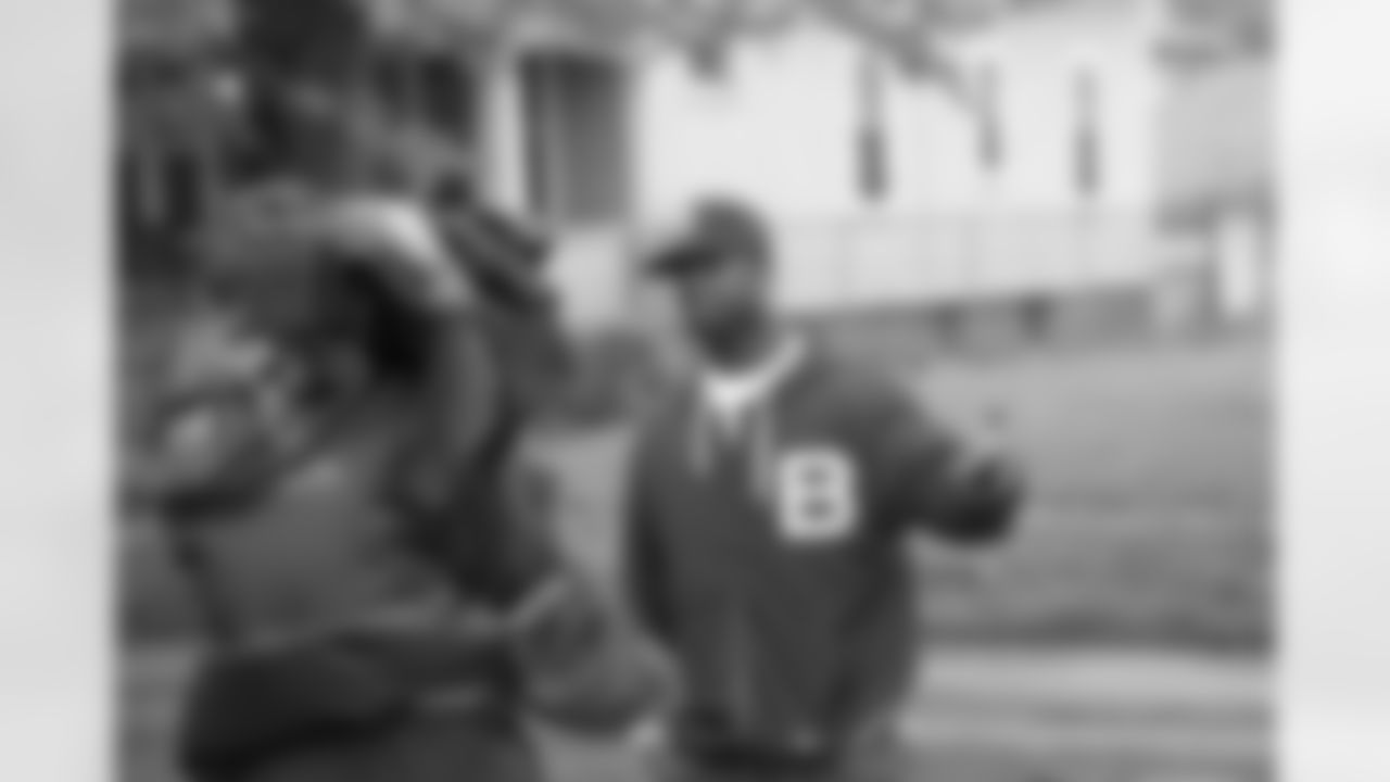 A two-time All-Conference selection, Bart Scott returned home to Detroit for his Southeastern High School jersey retirement.