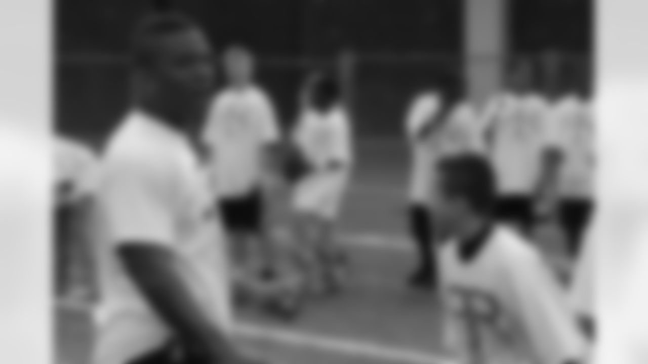 Ray Rice holds a youth football camp in his hometown of New Rochelle, New York in June 2009. [Photos courtesy of Kevin O'Brien]