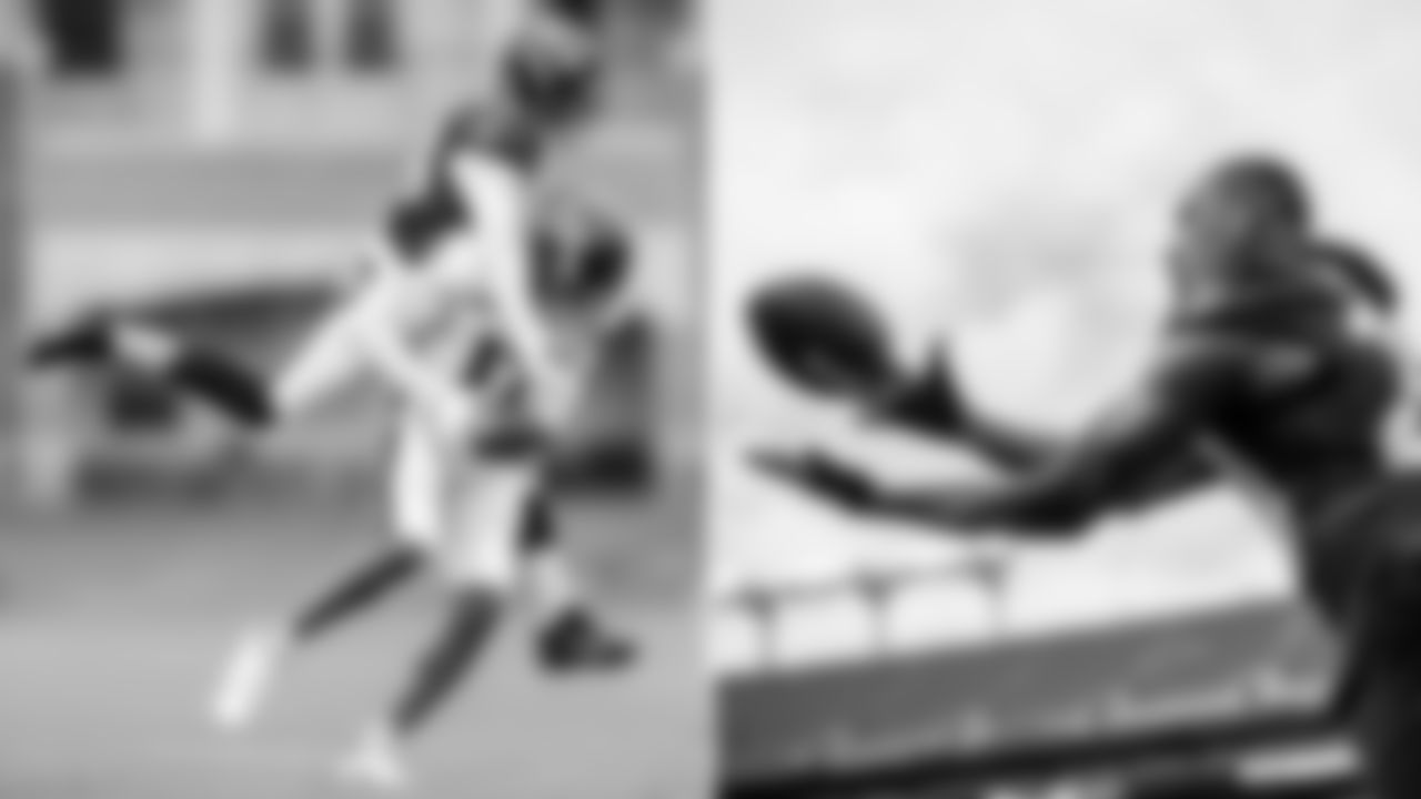 The Secondary Stood Out
The secondary shined all week and showed the potential for creating even more turnovers this season. Marlon Humphrey, Marcus Peters, Anthony Averett, and DeShon Elliott all had picks, and Peters had a highlight play after his interception, lateralling to Chuck Clark for a touchdown on the return.