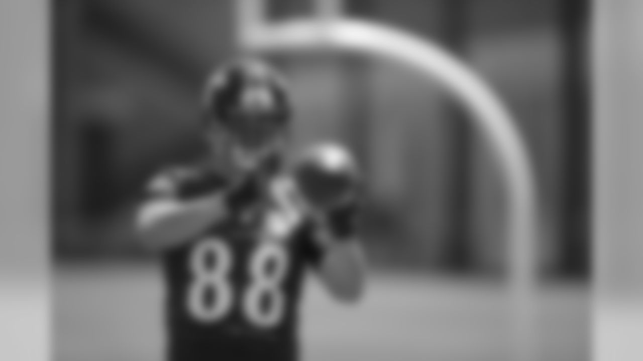 Pitta did only positional drills and individual workouts during OTAs. Will he take on more team drills during mandatory minicamp? Pitta seems to be making progress in his recovery.