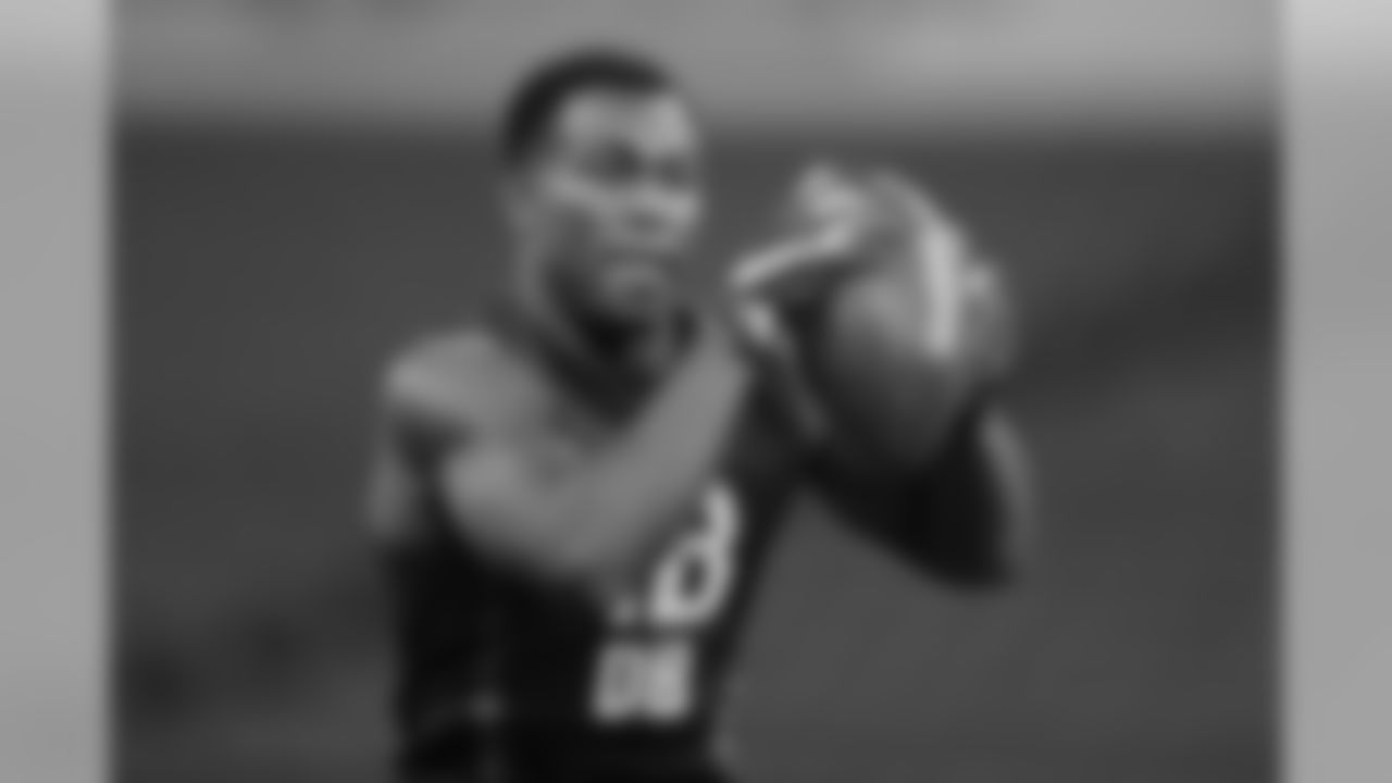 The ball-hawking defensive back could've claimed the No. 1 spot on the cornerback chart, but he posted a pedestrian 4.56 40-yard dash and didn't look as smooth as the competition in field drills. The potential first-round pick could slide into the second round.
