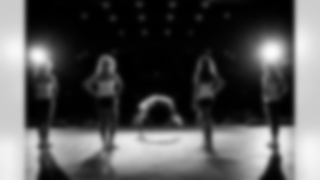 The scenes from the Modell Performing Arts Center At The Lyric, as the final 60 members of 2012 Ravens Cheerleading Squad were selected in front of a crowd of people.