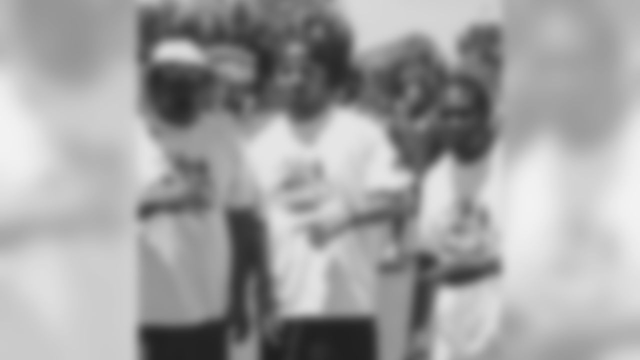 jforsett[Justin Forsett]:Hanging with my bros @beastmode & @andresogward at the Family First Football Camp this past weekend. S/O to @squintfoto for the photo