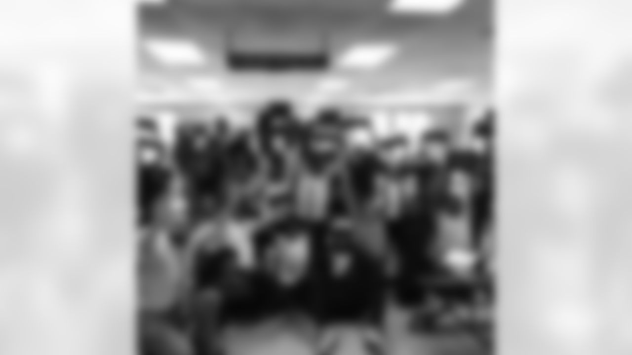 kapronlewis [Kapron Lewis-Moore]: Had too much fun giving out shoes to the kids out in Baltimore yesterday with my guy @elog_33 [Matt Elam]!