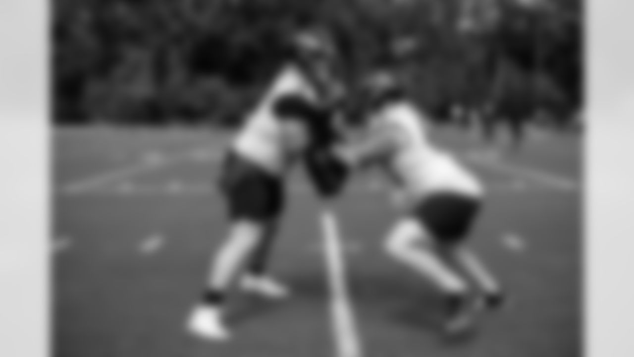 C Trystan Colon and G/C Bradley Bozeman