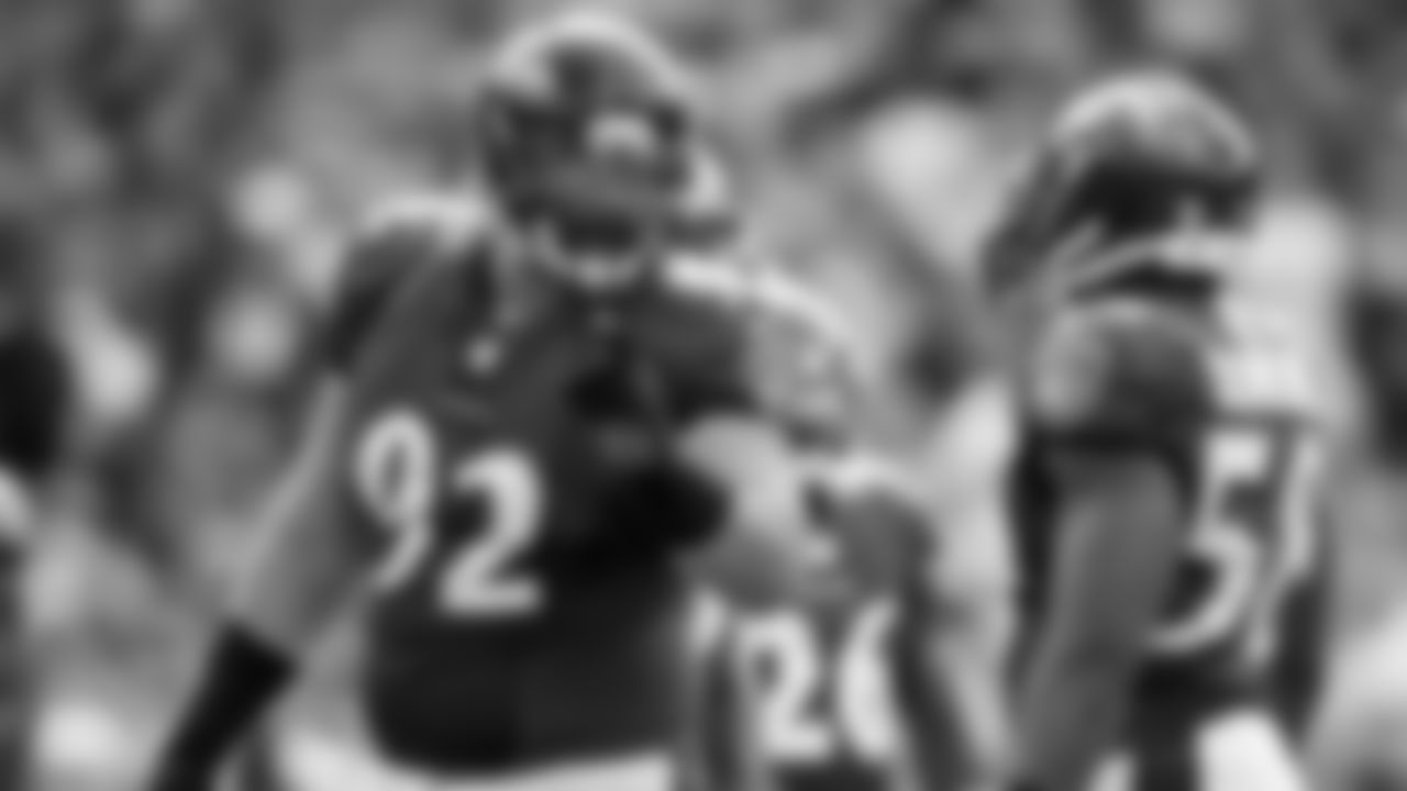 DT – Haloti Ngata (2006-2014)
Ngata clogged the middle of the Ravens defense for a long time, freeing up those around him to make plays. He made a bunch of plays himself too, logging 25.5 sacks, five interceptions and six forced fumbles. Perhaps most notably, the big man broke Ben Roethlisberger's nose during one primetime game. Ngata was a quiet leader who could wreck games.