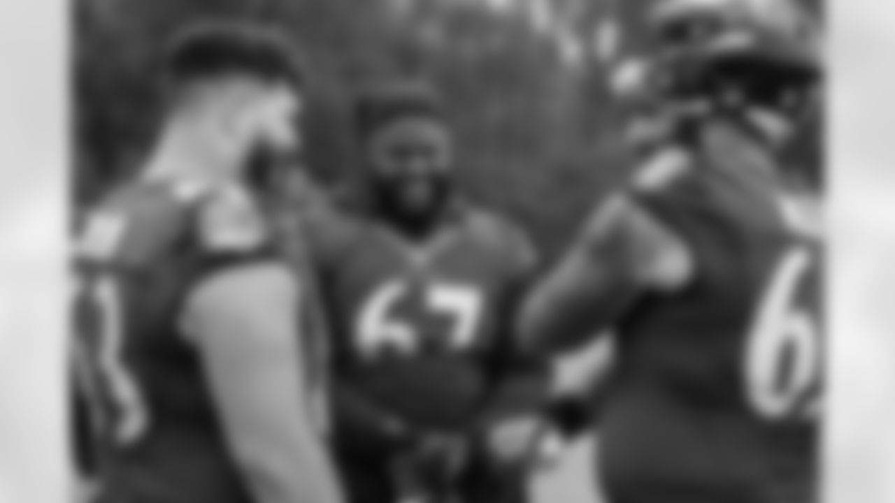 The Baltimore Ravens held practice at the Under Armor Performance Center in Owings Mills, MD on Wednesday, October 5, 2022.