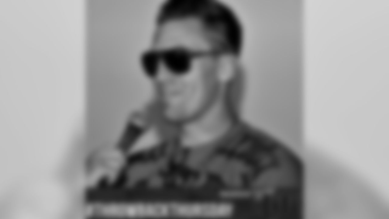 ravens[Baltimore Ravens]: Joe Flacco debuted this Halloween costume in 2010, showing off his Jersey roots.Check out that hair.#ThrowbackThursday, presented by @millerlite #tbt