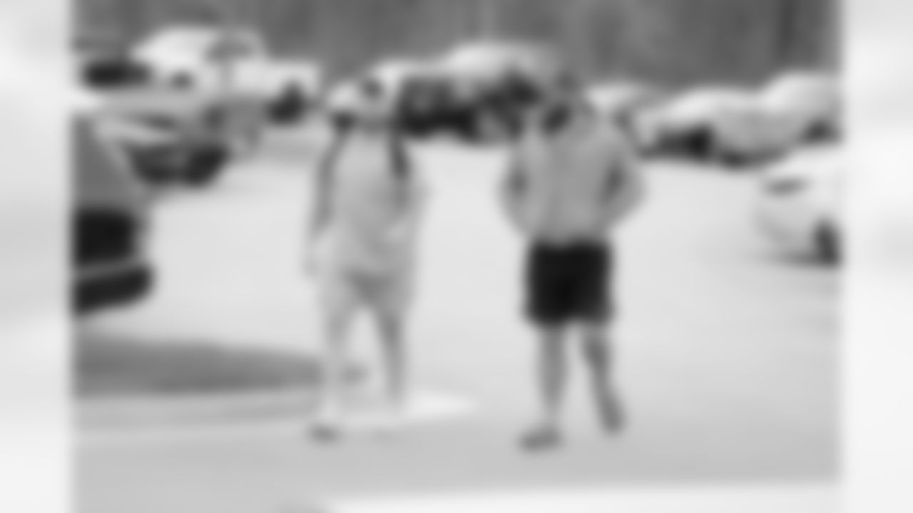 C Trystan Colon-Castillo (63) and G Ben Cleveland (66)