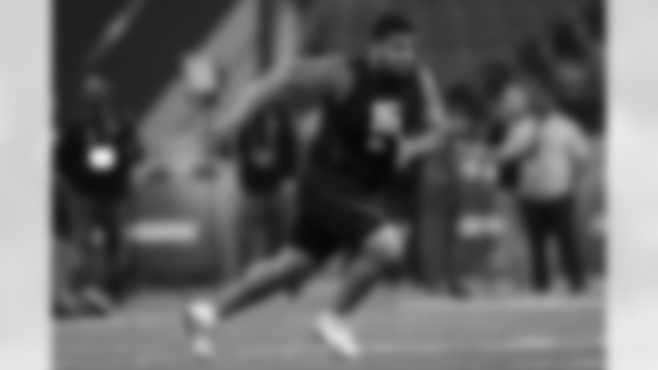 Hernandez topped all offensive linemen on bench press with 37 reps. It was the third-most of any player in Indianapolis and further cemented Hernandez's raw strength. He has impressive mobility and footwork for a player his size.