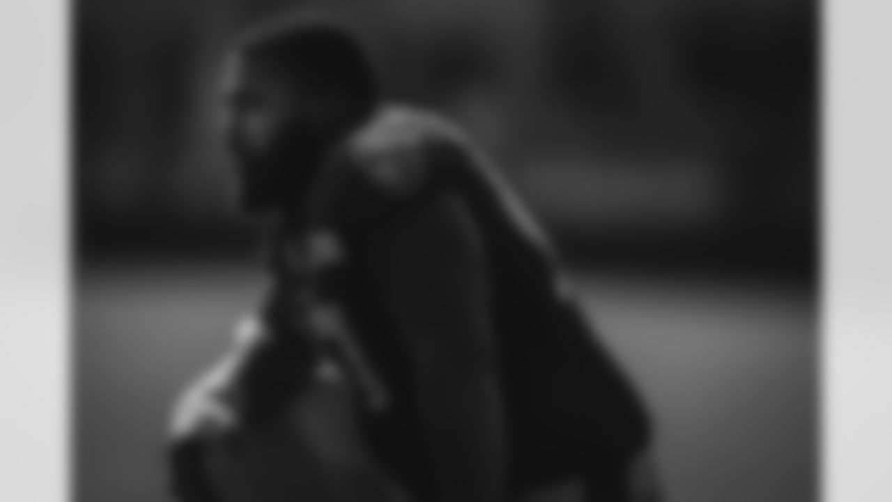 DT Aaron Crawford (97) at training camp on August 11, 2021.