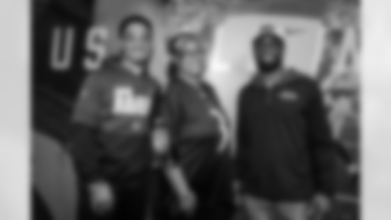 The Baltimore Ravens hosted a Purple Evening for ladies at M&T Bank Stadium on the club level. Players present included Marlon Humphrey, Geno Stone, Rashod Bateman, James Proche II, Josh Bynes, Kevin Zeitler, Isaiah Mack, Patrick Ricard, Kevon Seymour, Kenyan Drake, and Mike Davis.