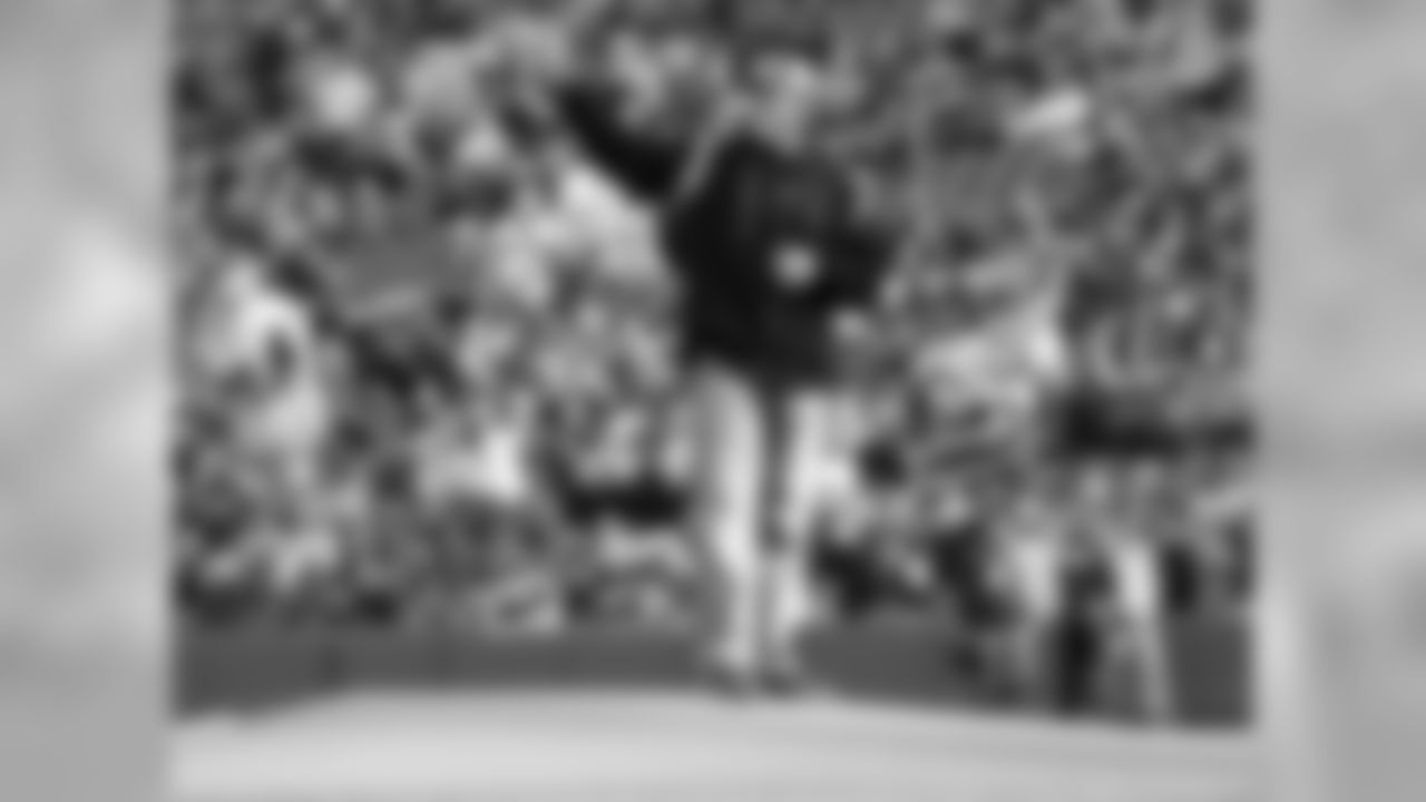 Former Ravens center Matt Birk throws out the first pitch.
