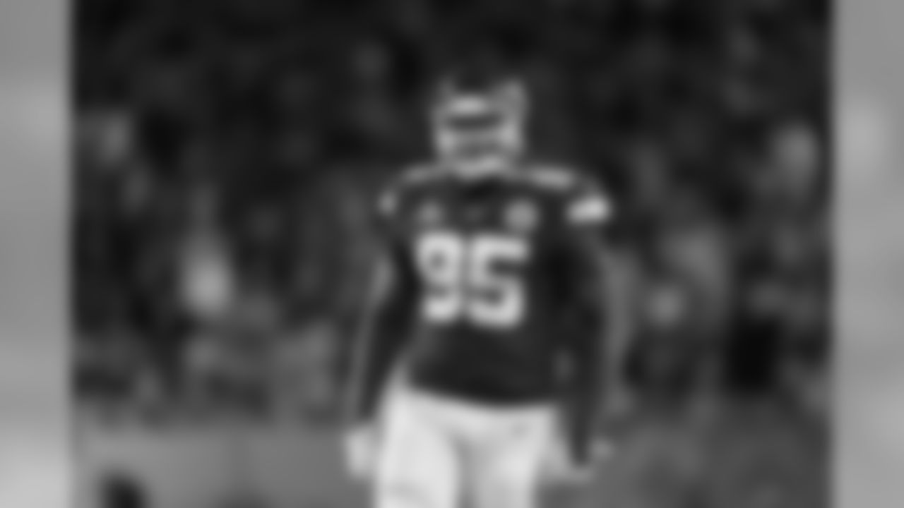 DE Chris Jones, Kansas City Chiefs
Jones is in the discussion as the league's best interior pass rusher, though Aaron Donald probably still edges him out. Jones has racked up a staggering 33 sacks in four seasons, including nine last year. He's expected to receive the franchise tag.