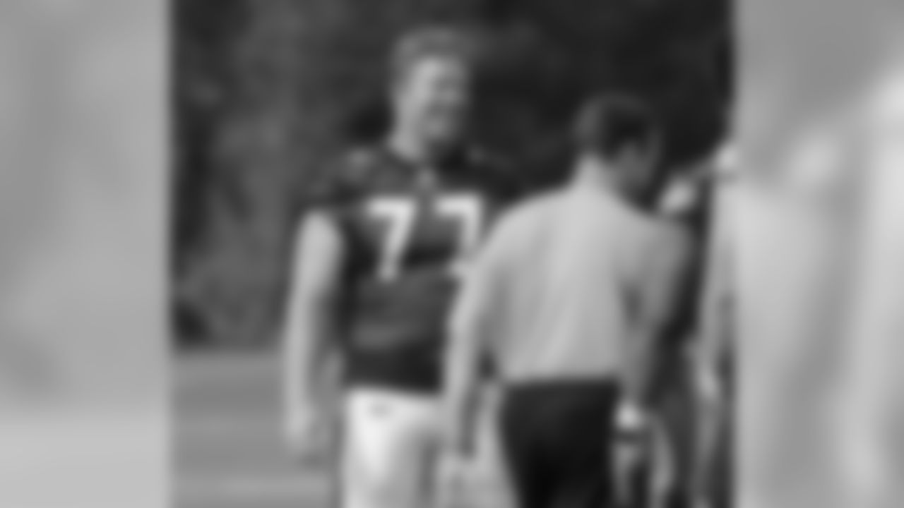 The Ravens hold their first mandatory mini-camp of 2009 at their Owings Mills Training Facility in May 2009.