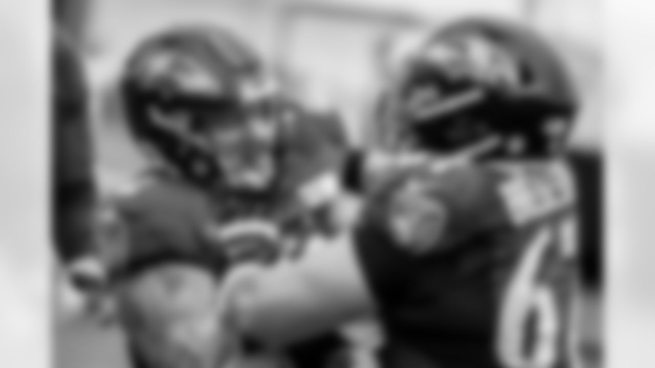 OL Ben Powers
He's competing with rookie Ben Cleveland to be the starting left guard, and Powers has been available for practice every day. Powers came on strong late in 2020 after he became the starting right guard, and he's one of many offensive linemen looking to make a statement this preseason.