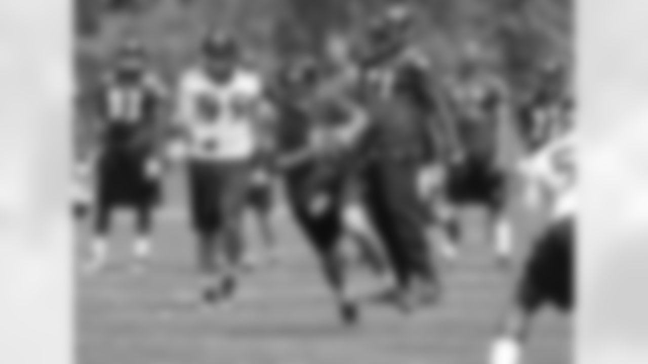 The Ravens hold their first mandatory mini-camp of 2009 at their Owings Mills Training Facility in May 2009.