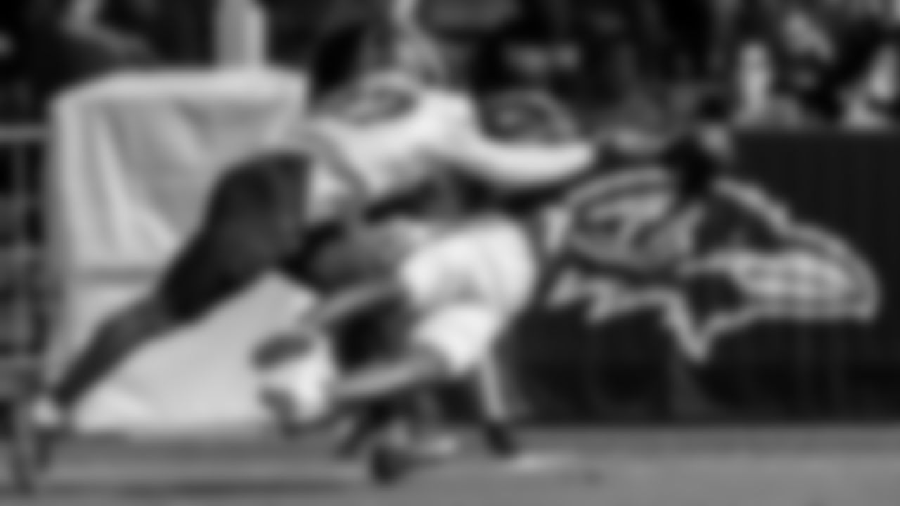 WR Zay Flowers
The Ravens gave Flowers his "Joystick" nickname, and Flowers he showed the Commanders defensive backs why. Flowers routinely shook Washington's cornerbacks to get open. On the first 1-on-1 of the joint practices, he took fellow first-round pick Emmanuel Forbes deep for a touchdown.