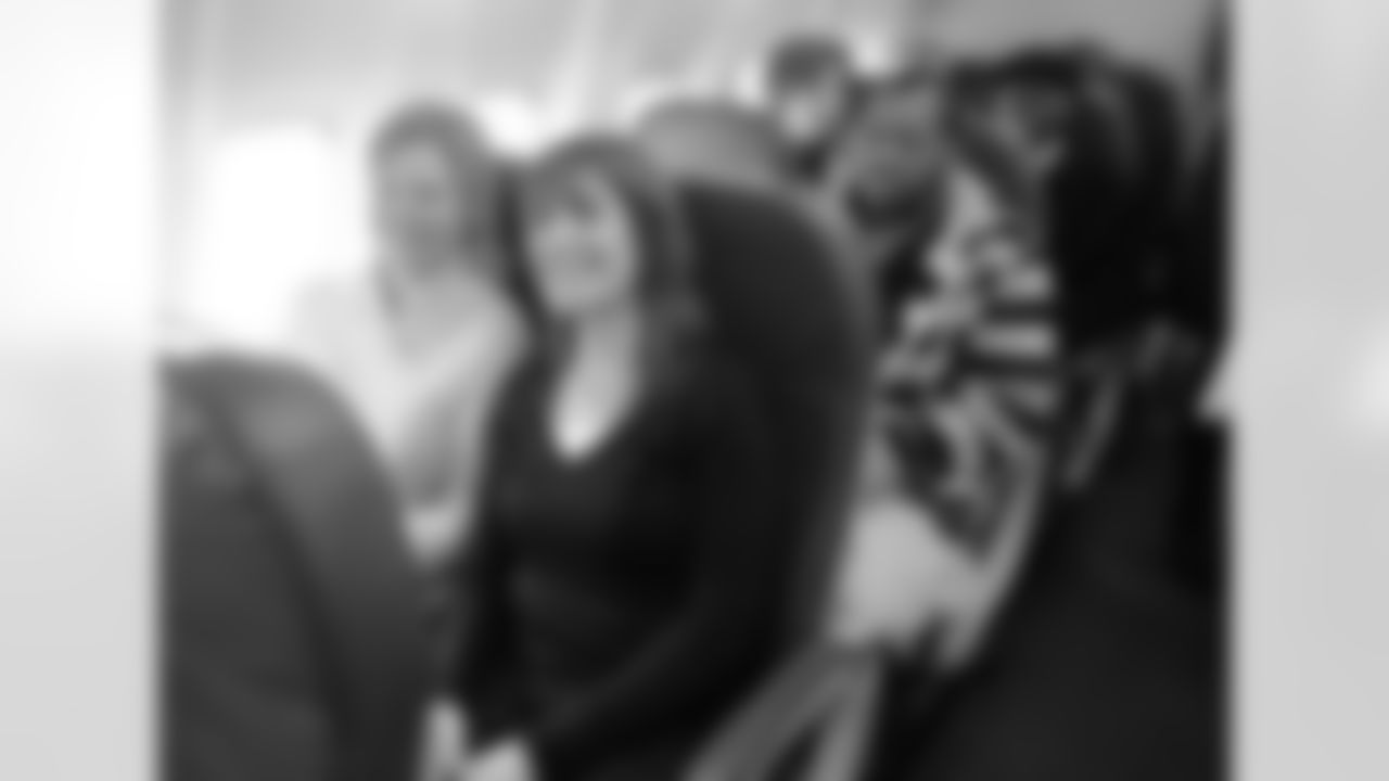Ten winners and a guest traveled on the team plane to Pittsburgh to watch the Ravens take on the Steelers. The winners were selected as part of the Ravens Cash Fantasy second chance drawing.