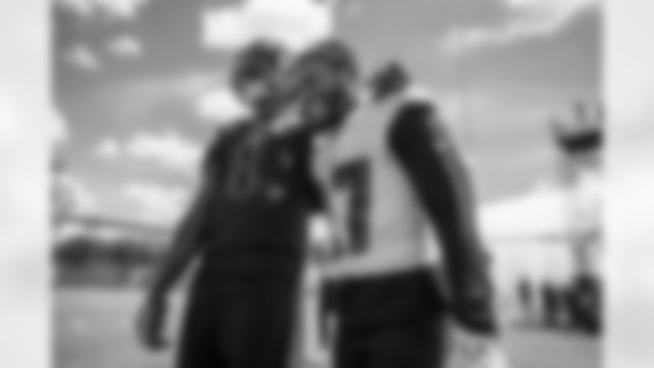 The Baltimore Ravens practiced at the Arizona State University football facilities on Friday, August 19, 2022.