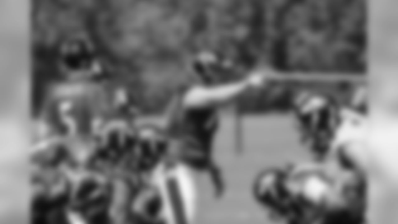 The Ravens hold a passing camp at their Owings Mills training facility in May 2009.